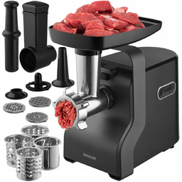 Zestaw Maszynka Do Mielenia Mięsa Krajalnica I Szatkownica