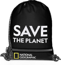 Plecak worek National Geographic Saturn 1,7L Czarny