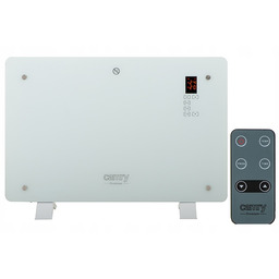 2 x Grzejnik Konwektorowy Szklany LCD Z Pilotem