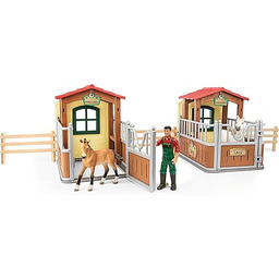 Schleich Farm Life Bezoek in de Open Stal