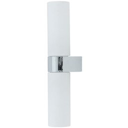 Kinkiet Nowodvorski biały, srebrny, szary G9 10