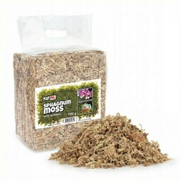 Mech torfowiec Sphagnum podłoże spagmoss ukorzeniania terrarium 500g