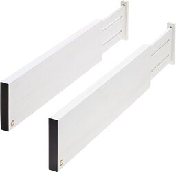 iDesign 95297 EcoWood zestaw 2 organizerów, drewno Paulownia,