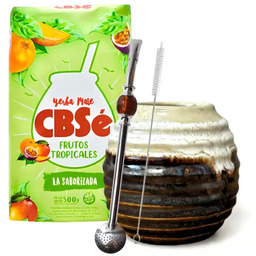 Startowy Zestaw Yerba Mate CBSe Mango, Marakuja +