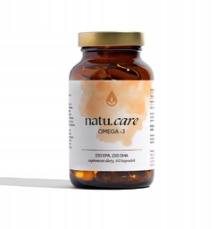 Natu Care, Omega 3, Kwasy Tłuszczowe PREMIUM, 500