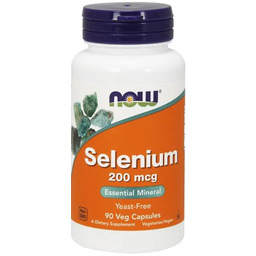 Now Foods - Selen 200mcg 90 Vkaps