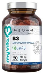 MyVita Silver B3 Niacyna, 60 kaps.