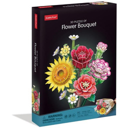 Puzzle 3D Duży bukiet kwiatów