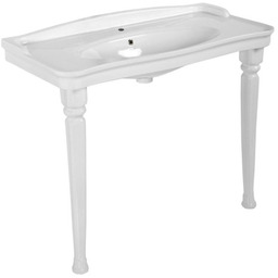 Umywalka 100x50 cm + nogi 73 cm ceramiczne,