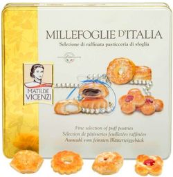 Ciastka Vicenzi Millefoglie d''Italia 240g w metalowanej puszce