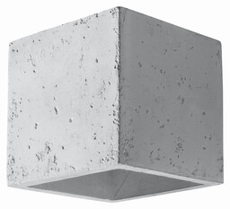 Kinkiet betonowy kostka góra dół QUAD 1xG9 wewnętrzny