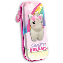 Piórnik tuba dla dziewczynki jednorożec, squishy sweet dreams,