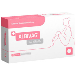 Albivag, 10 globulek dopochwowych