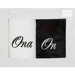 Eurofirany Komplet ręczników w pudełku 2 szt 70x140