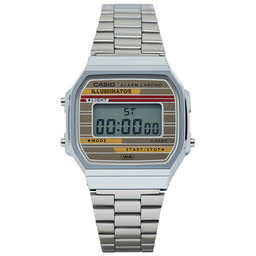 Zegarek Casio Vintage A168WEHA-9AEF Srebrny