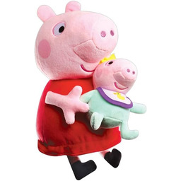 Świnka Peppa z dzieckiem 33cm