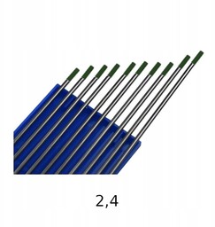 Elektroda Wolframowa Tig Zielona 175 2,4 mm 10szt
