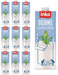 10x Inka Napój Sojowy 1l