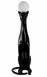 Azzardo Designerska lampa podłogowa PUMA czarna biała AZ6786