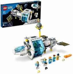 Klocki LEGO City Stacja kosmiczna na Księżycu 60349