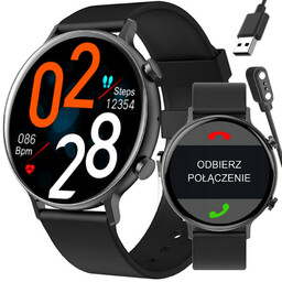 SMARTWATCH DAMSKI Rubicon RNCE98 - WYKONYWANIE POŁĄCZEŃ, PULSOKSYMETR