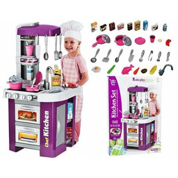 GAZELO duża kuchnia z 49 akcesoriami RÓŻOWA G158968