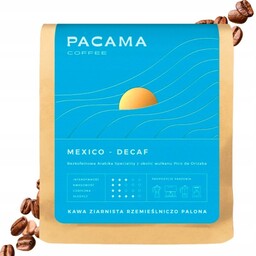 Kawa bezkofeinowa ziarnista Swiss Water świeżo palona Mexico