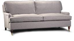 Sofa trzyosobowa skóra, tkanina Sonata EsteliaStyle