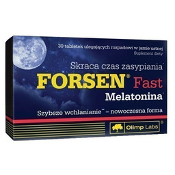 Olimp Forsen Fast Melatonina, 30 tabletek