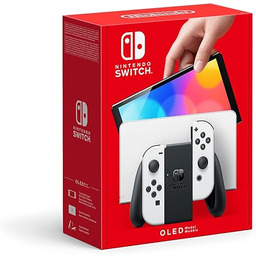 Nintendo Konsola Nintendo Switch, Biały/Czarny, 7"