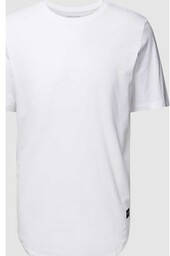 T-shirt z zaokrąglonym dołem model ‘ENOA’