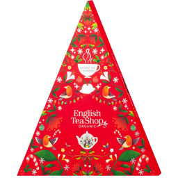 Kalendarz Adwentowy English Tea Shop Czerwona Choinka 25