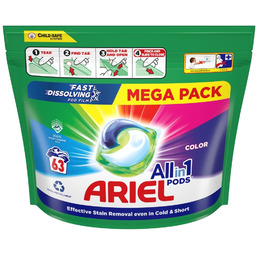 Kapsułki do prania ARIEL All-in-1 PODS Color 63