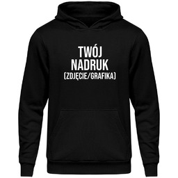 Bluza męska z własnym nadrukiem (zdjęcie/grafika)