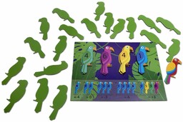 Papugi, gra planszowa, BS Toys