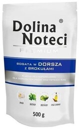 Dolina Noteci Premium Dorsz z brokułami 10x500g
