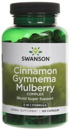 Swanson, Kompleks Cynamonu, Gymnemy i Morwy, Suplement diety,