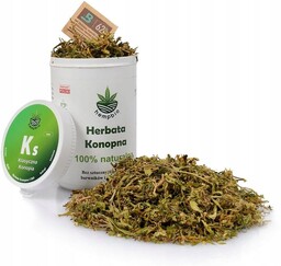 HERBATA KONOPNA CBD PREMIUM Klasyczna Konopia 100% naturalna
