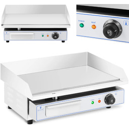 Grill elektryczny płyta grillowa gładka 550 x 400