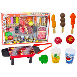 Zestaw Przyjęcie Grill Potrawy Napoje Warzywa 40 Elementów