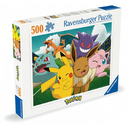 Ravensburger Polska Puzzle 500 Elementów Pokemon Classic