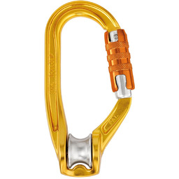 Karabinek z bloczkiem Petzl Rollclip A Triact-Lock