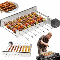 Grill Elektryczny Ogrodowy Grill Elektryczny Stołowy Automatyczny Przenośny