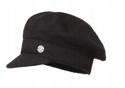 Kaszkiet damski VENICE Czarny