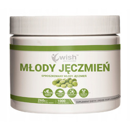 Wish Pharmaceutical - Młody Jęczmień 250 mg -