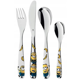 Wmf Zestaw sztućców dla dzieci 4 el., Minionki