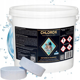 Chlorox Multitabletki 20G 5KG Chlor Tabletki Do Basenu