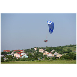 Lot motoparalotnią wiele lokalizacji