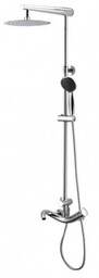 BLUE WATER Zestaw wannowo-natryskowy ROGO chrom ROG-ZWPN.500C* -