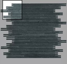 DUNIN Zen próbka mozaiki Black Slate Stick